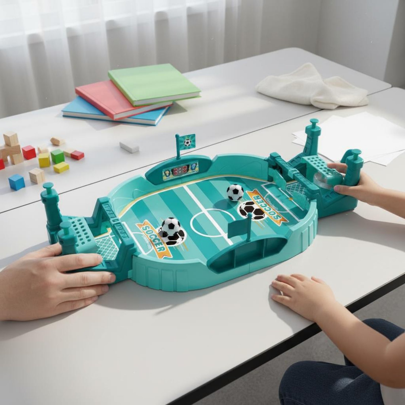 Party Games Mini - Juego de Futbol de Mesa para
