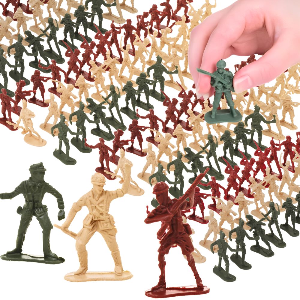 Party Games Mini - 20 Piezas de Figuras de Soldados