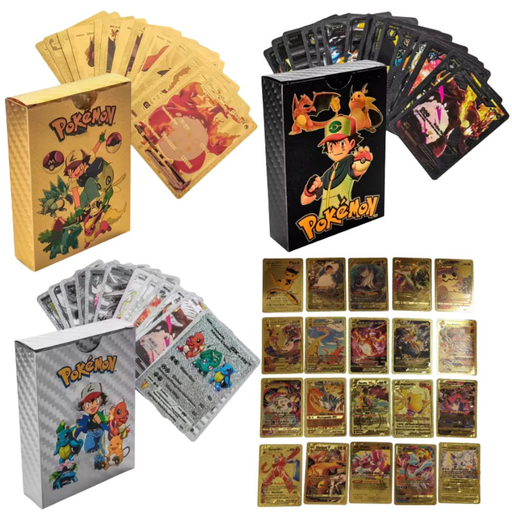 Party Games No Props - 55 Cartas Pokémon Vmax GX, Caja