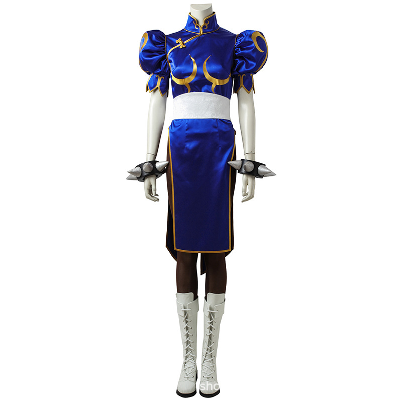 Party Games You Can Play - Disfraz de Chun Li, conjunto completo,