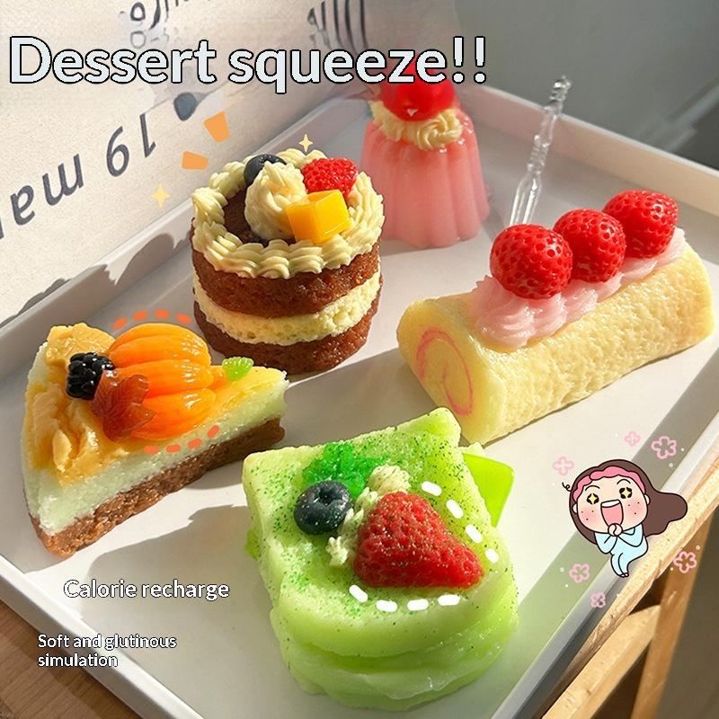 Party Games Mini - Juguetes Realistas de Postres, Suaves, de