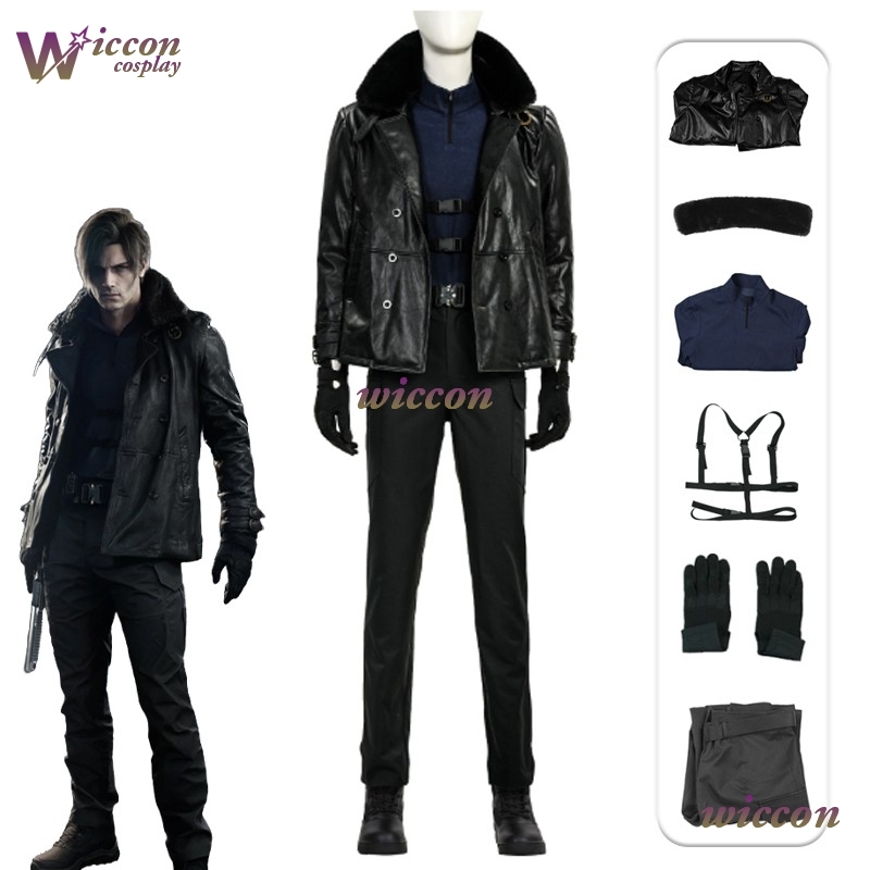 Party Games Groups - Disfraz de Cosplay de Leon·S·Kennedy de