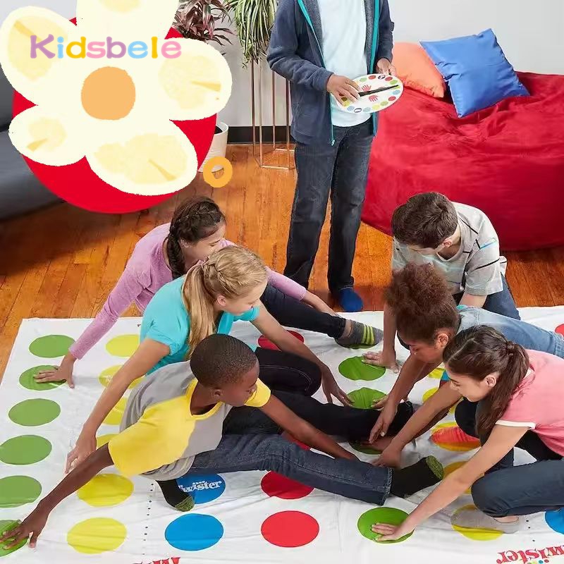 Party Games Group For Adults - Twister-alfombrilla de juego para interiores y