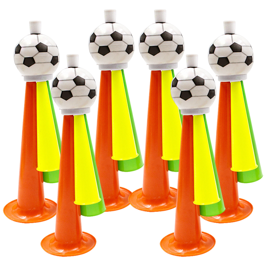 Party Games No Props - Cuerno de estilo de fútbol de
