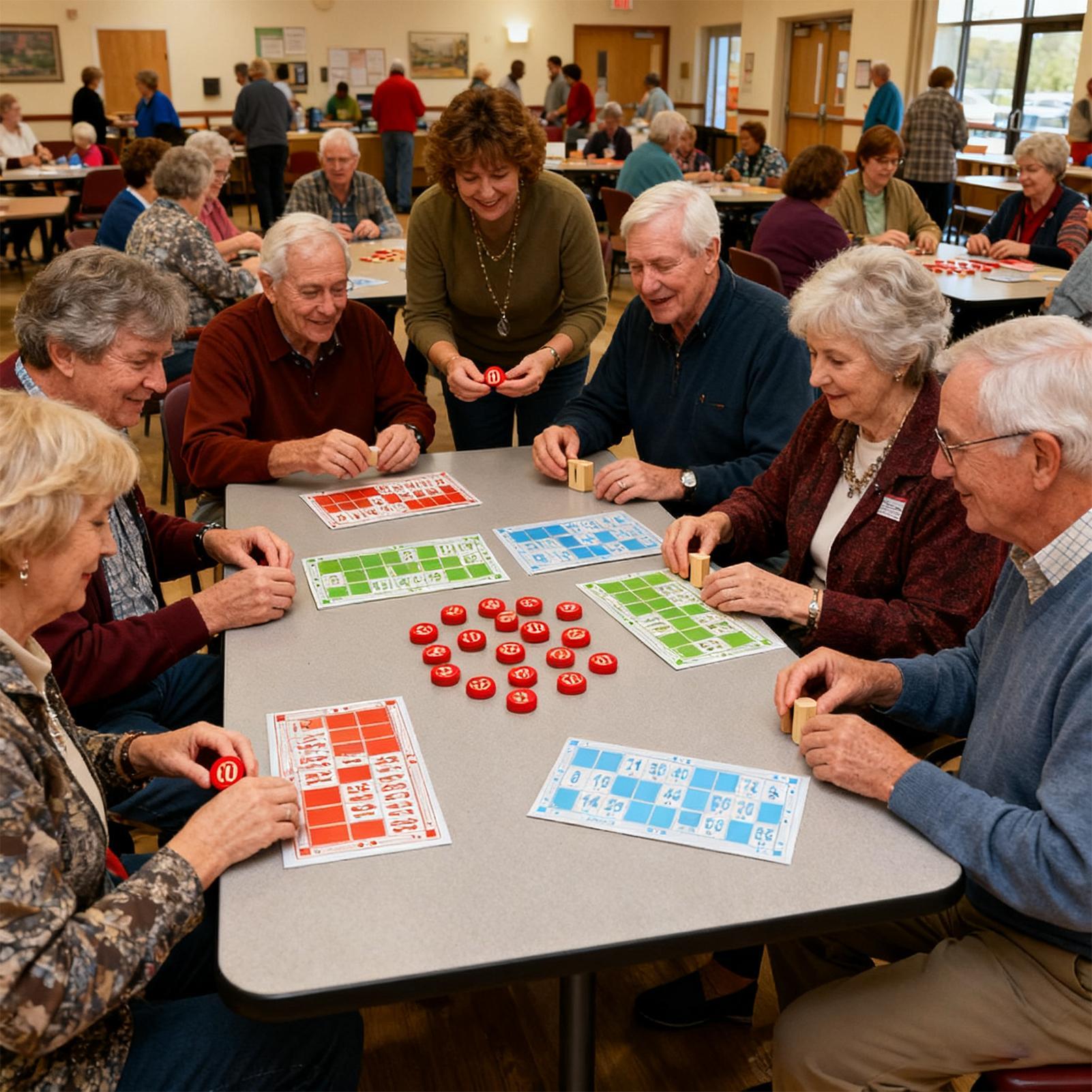 Party Games Group For Adults - Juego de Bingo de madera, divertidos