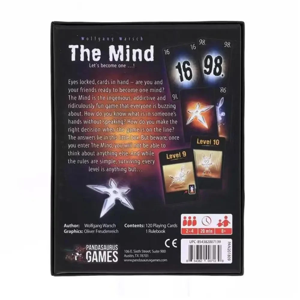 NUEVO Juego de Cartas The Mind - Party Games Groups reseña y precio