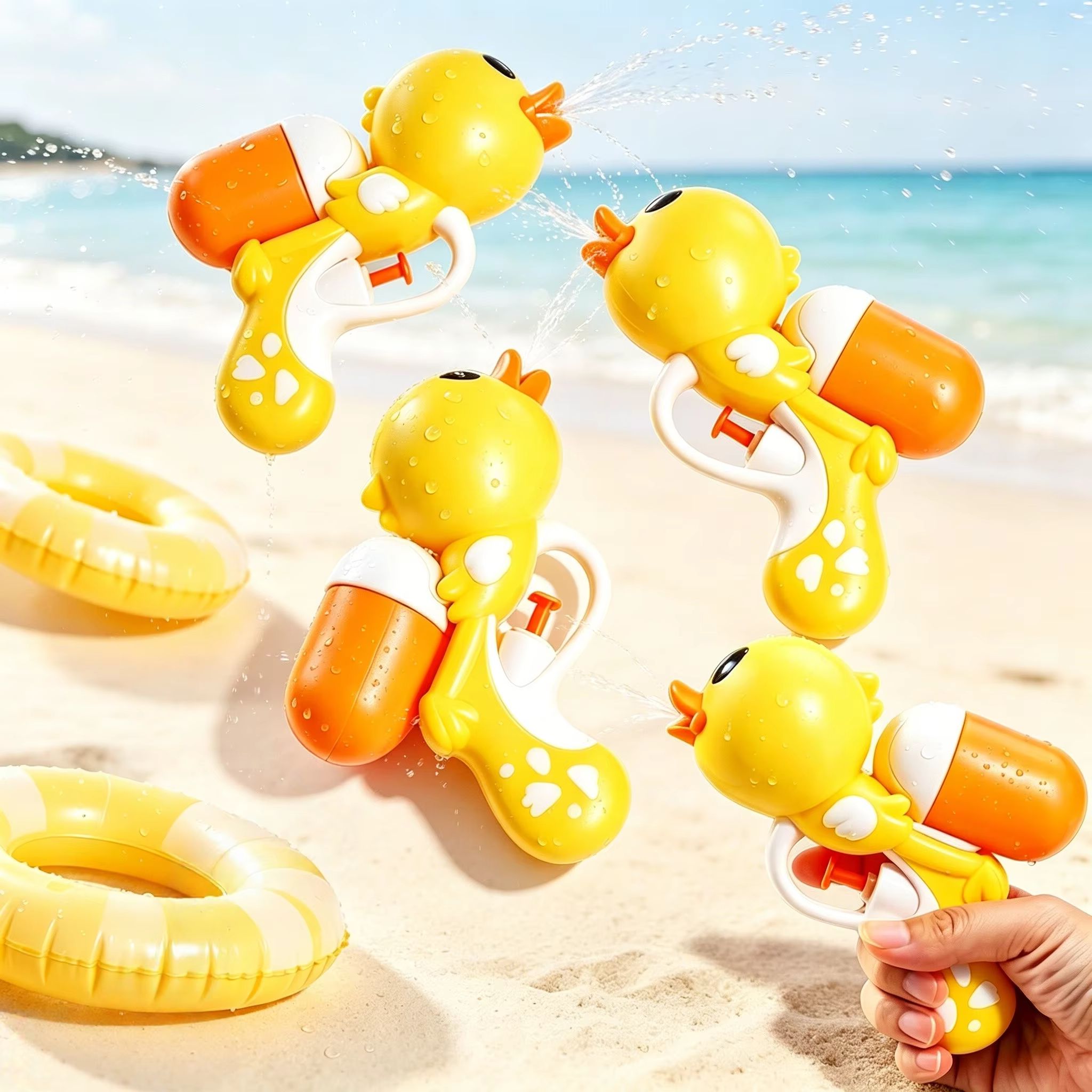 Pistola de Agua de Pato Amaril - Party Games Group For Adults reseña y precio