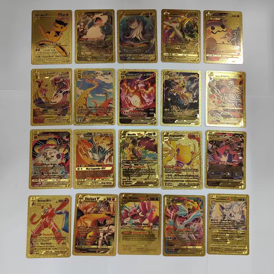 55 Cartas Pokémon Vmax GX, Caj - Party Games No Props reseña y precio