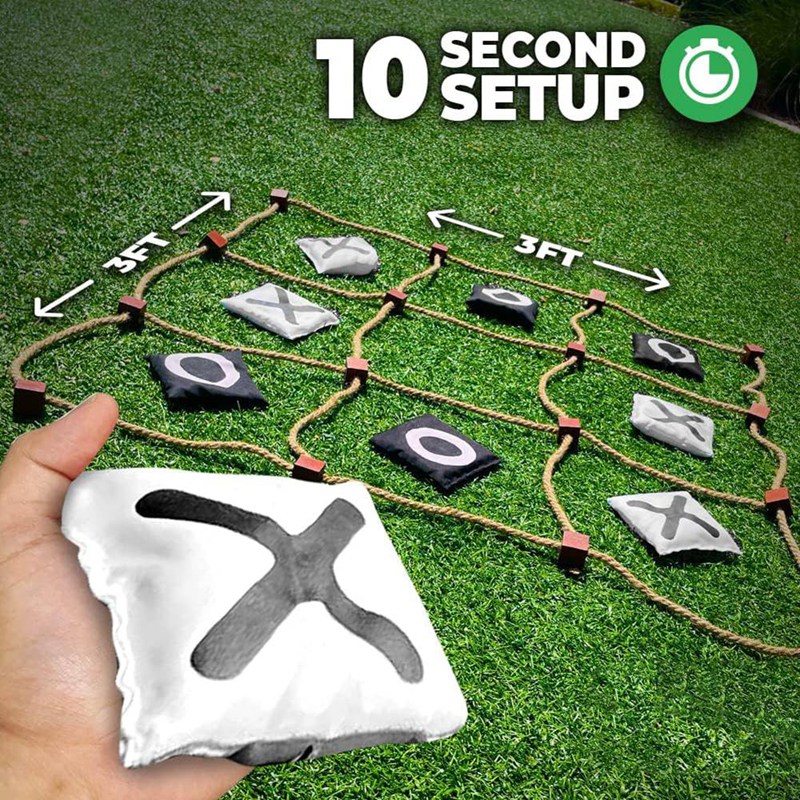 Juego Gigante de Tres en Raya  - Tic Tac Toe Giant reseña y precio