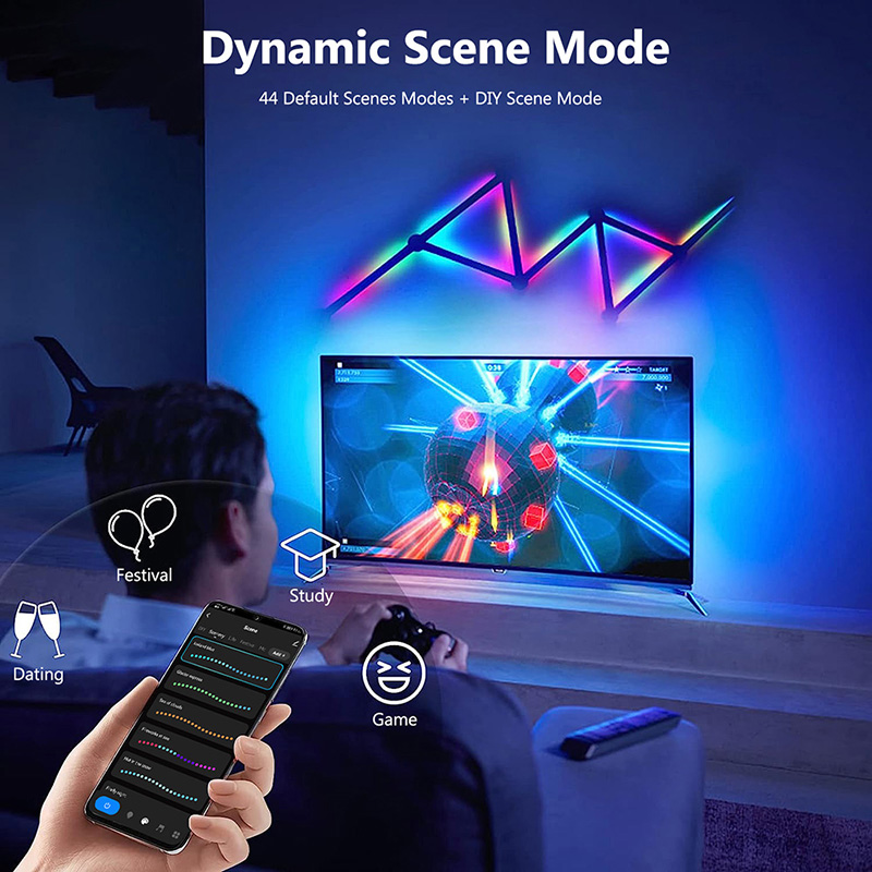 Lámpara de pared RGB inteligen - Party Games Groups reseña y precio