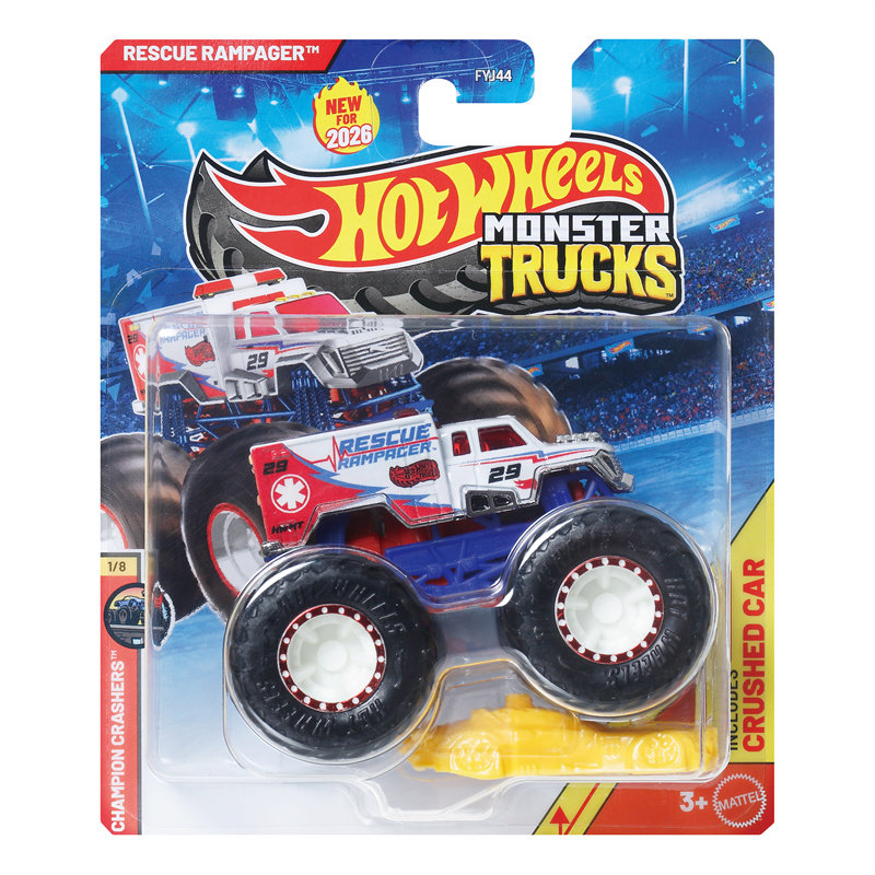 Hot Wheels Car MONSTER TRUCKS  - Hot Wheels Car Monster Trucks reseña y precio