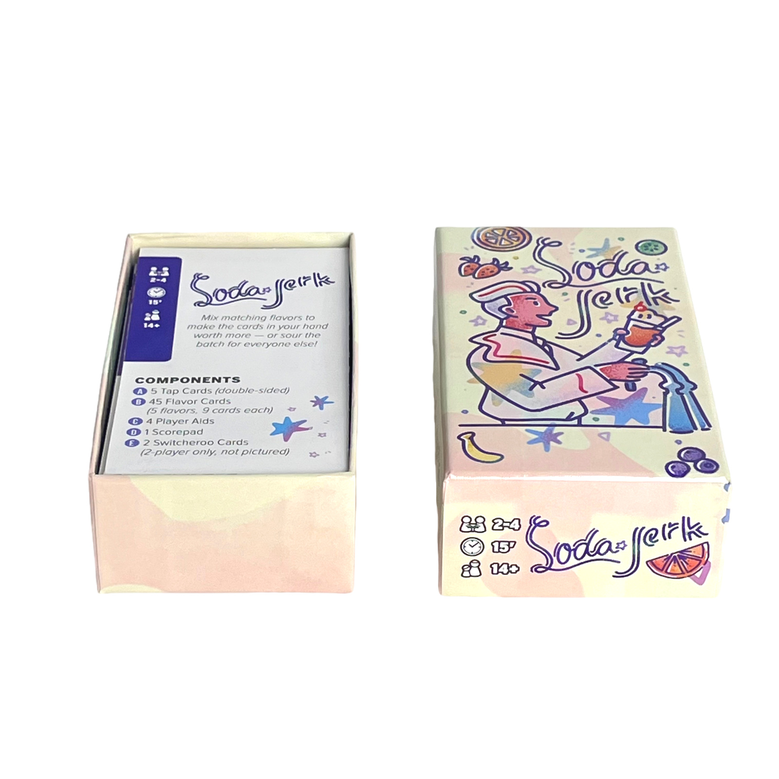 Juego de mesa Soda Jerk, juego - Party Games Group For Adults reseña y precio
