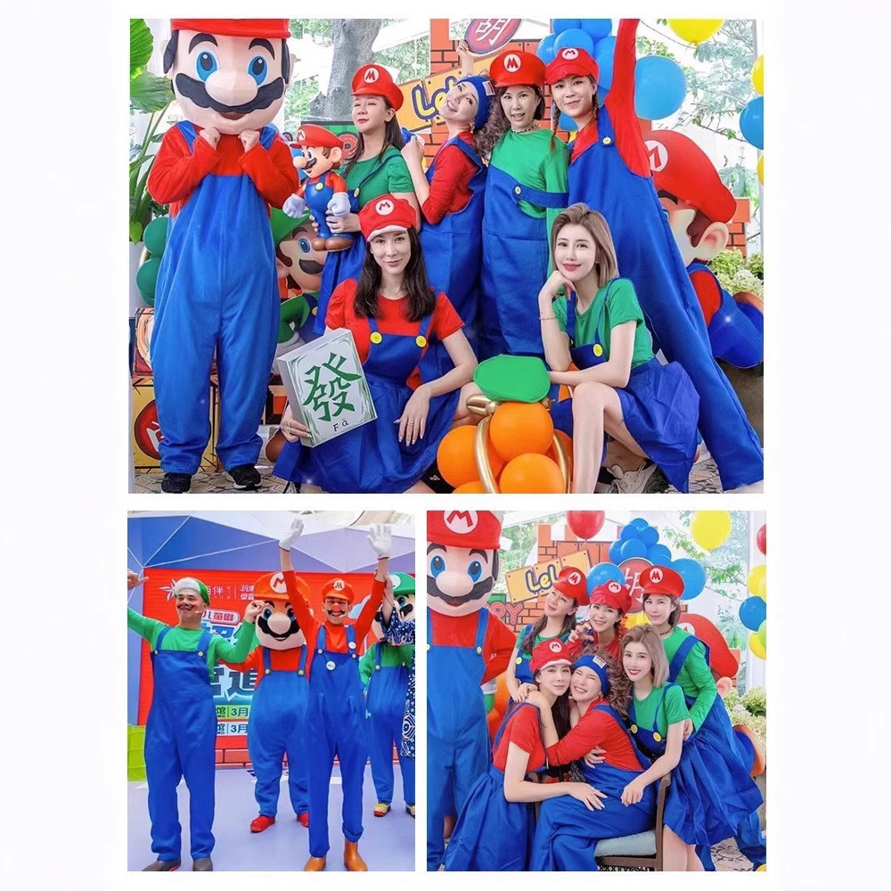 Disfraz de Super Luigi Brother - Party Games Adults Funny reseña y precio