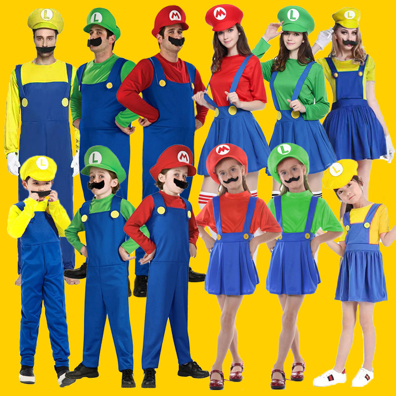 Disfraz de Super Luigi Brother - Party Games Adults Funny reseña y precio