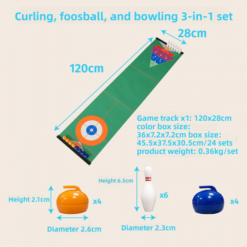 Juego de Mesa Curling, Mini Ho - Party Games Mini reseña y precio
